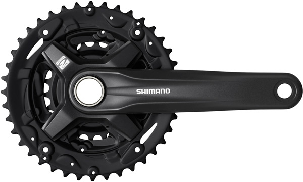 Shimano Altus FC MT210 2 piece 9 speed Chainset w o Chainguard JE James Cycles
