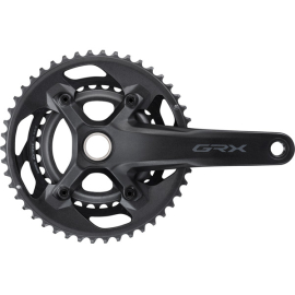 Shimano GRX FC-RX600 46/30 Double 11-speed Chainset - JE James Cycles