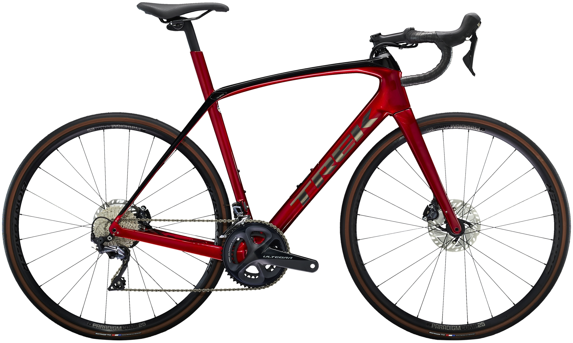 Trek Domane SL 6 Road Bike Crimson/ Black 2022 - Trek Trek Domane Sl 6 RoaD Bike Crimson Trek Black 2022 2064405